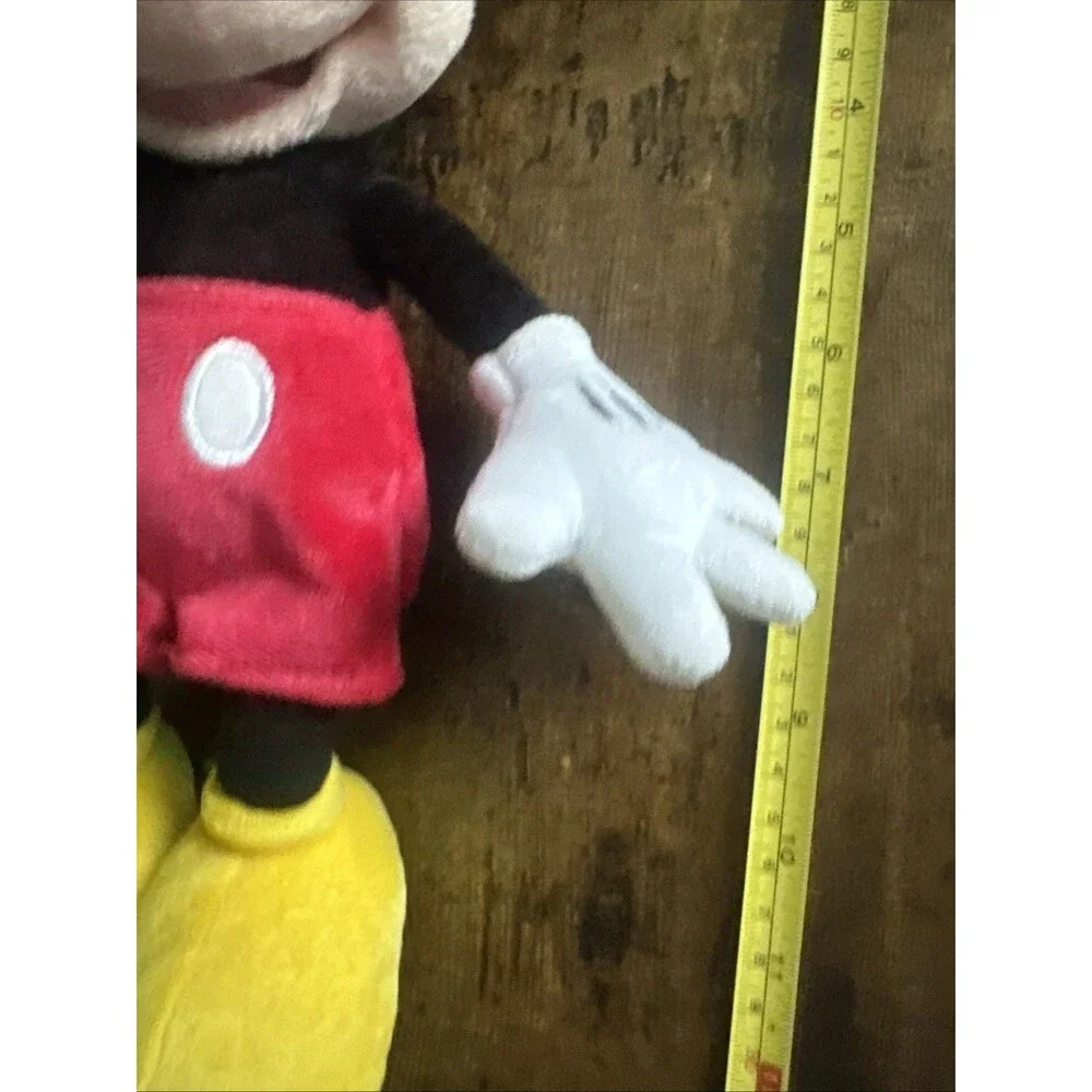 Disney Parks Mickey Mouse Plush Stuffed Animal 12”